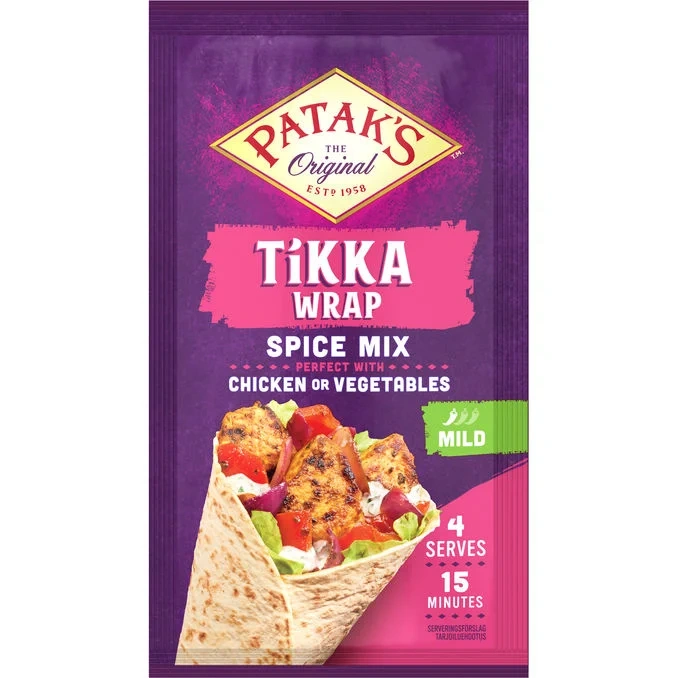 Kryddmix Tikka Wrap