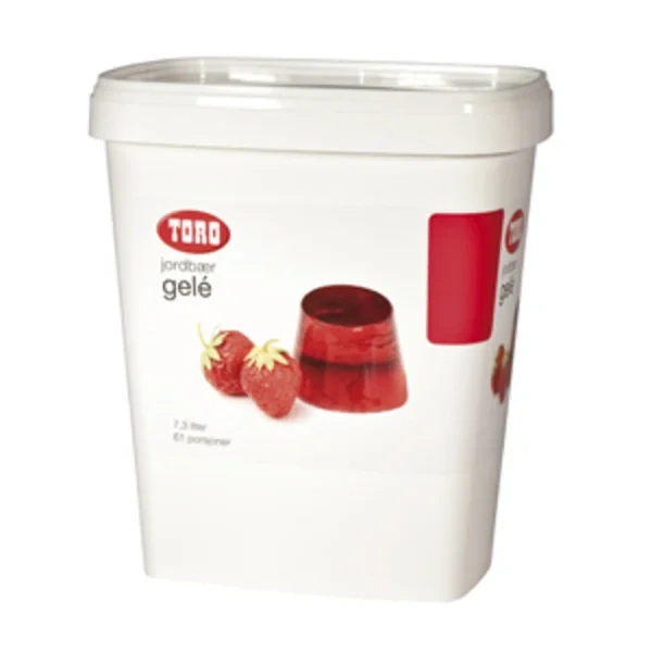 Jordbærgele 1,7kg Gir 7,3l