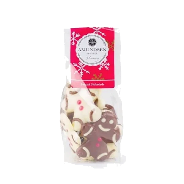 Belgisk Julesjokolade - Pepperkakefigurer