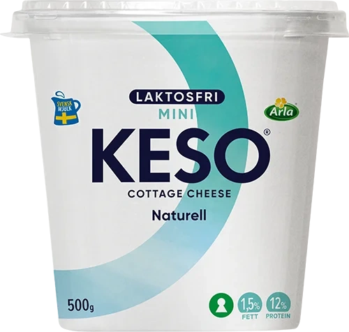 Laktosfri cottage cheese mini 1.5%