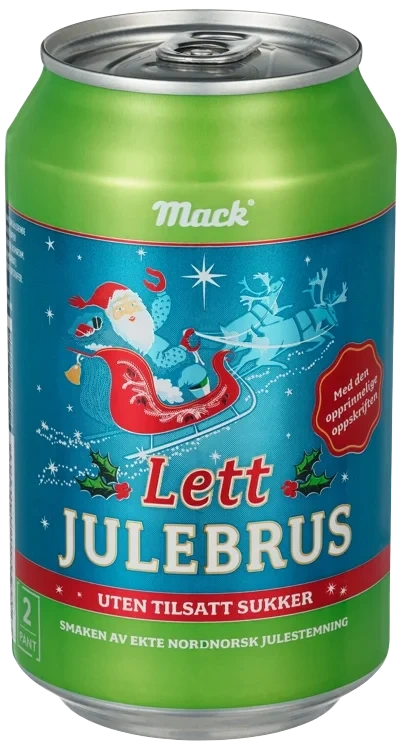 Mack Julebrus Lett 0.33l bx