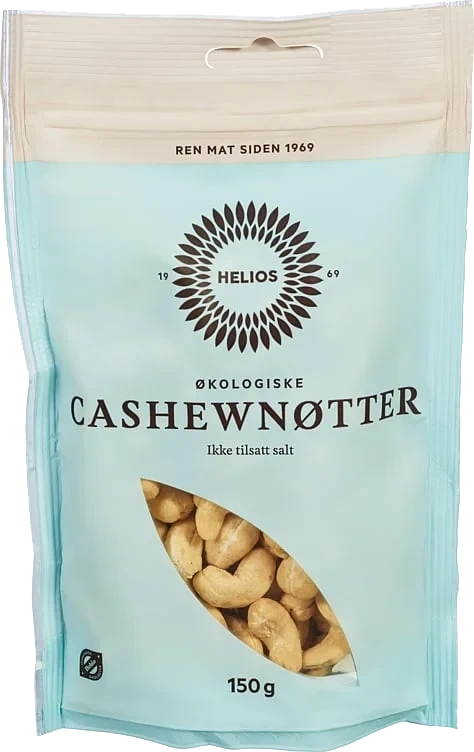 Cashewnøtter økol.  150g