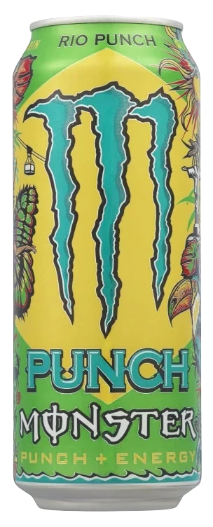 Monster juiced rio punch bx 24x500ml