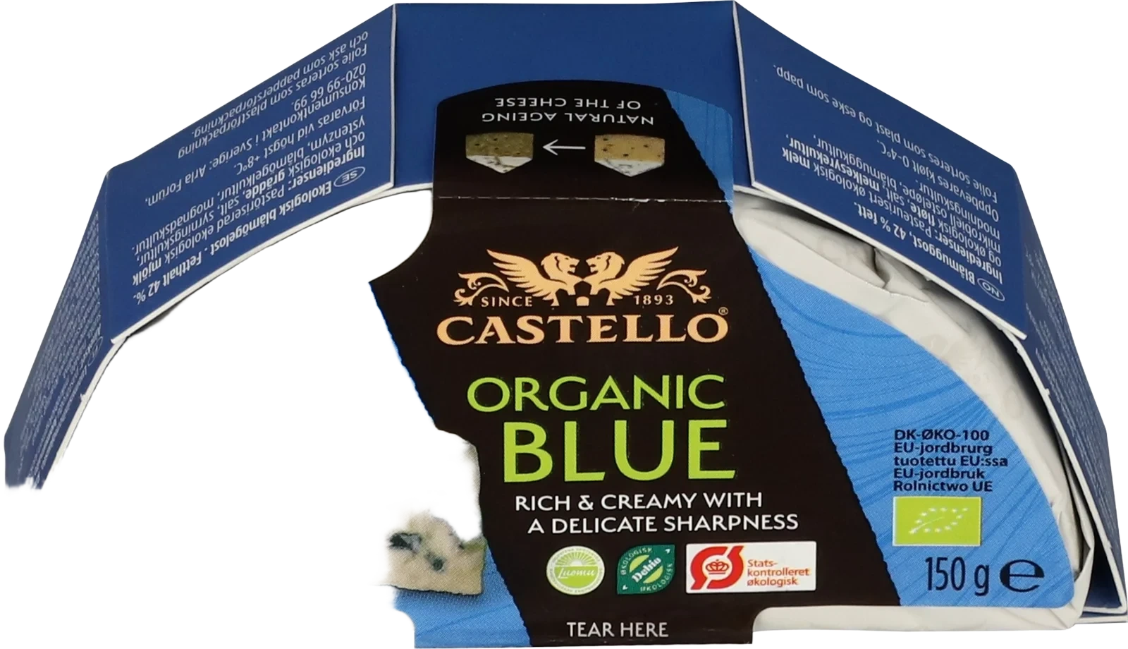 Organic blue ekologisk blåmögelost