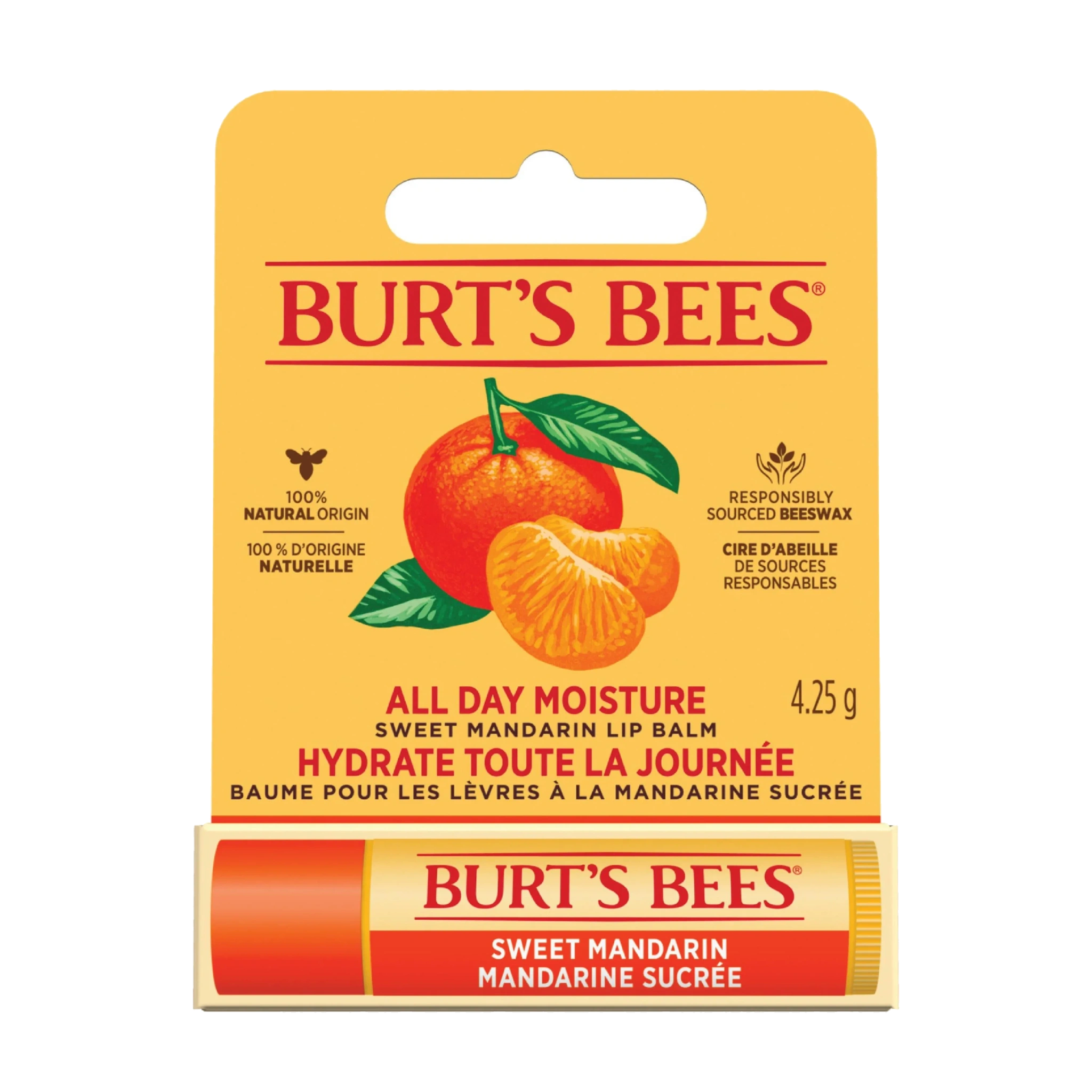Burt's Bees Lip Balm Sweet Mandarin, 4,25 g