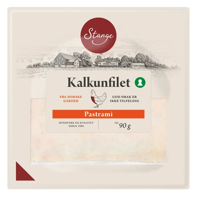 Stange kalkunfilet pastrami   90g