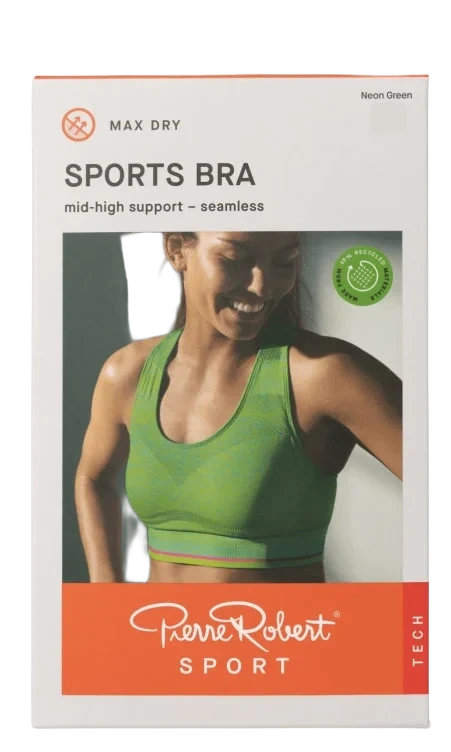Sports Bra Neon Green Mel S Pierre-Robert