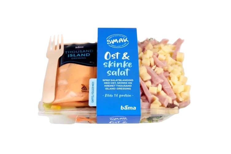 Salat Skinke og Ost 265g Smak