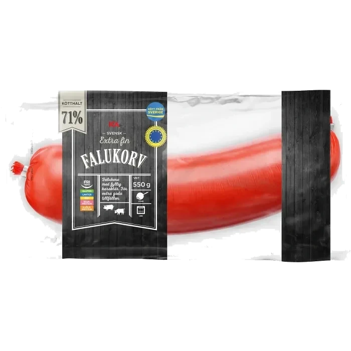 Falukorv Extra fin 71% Kötthalt 550g ICA