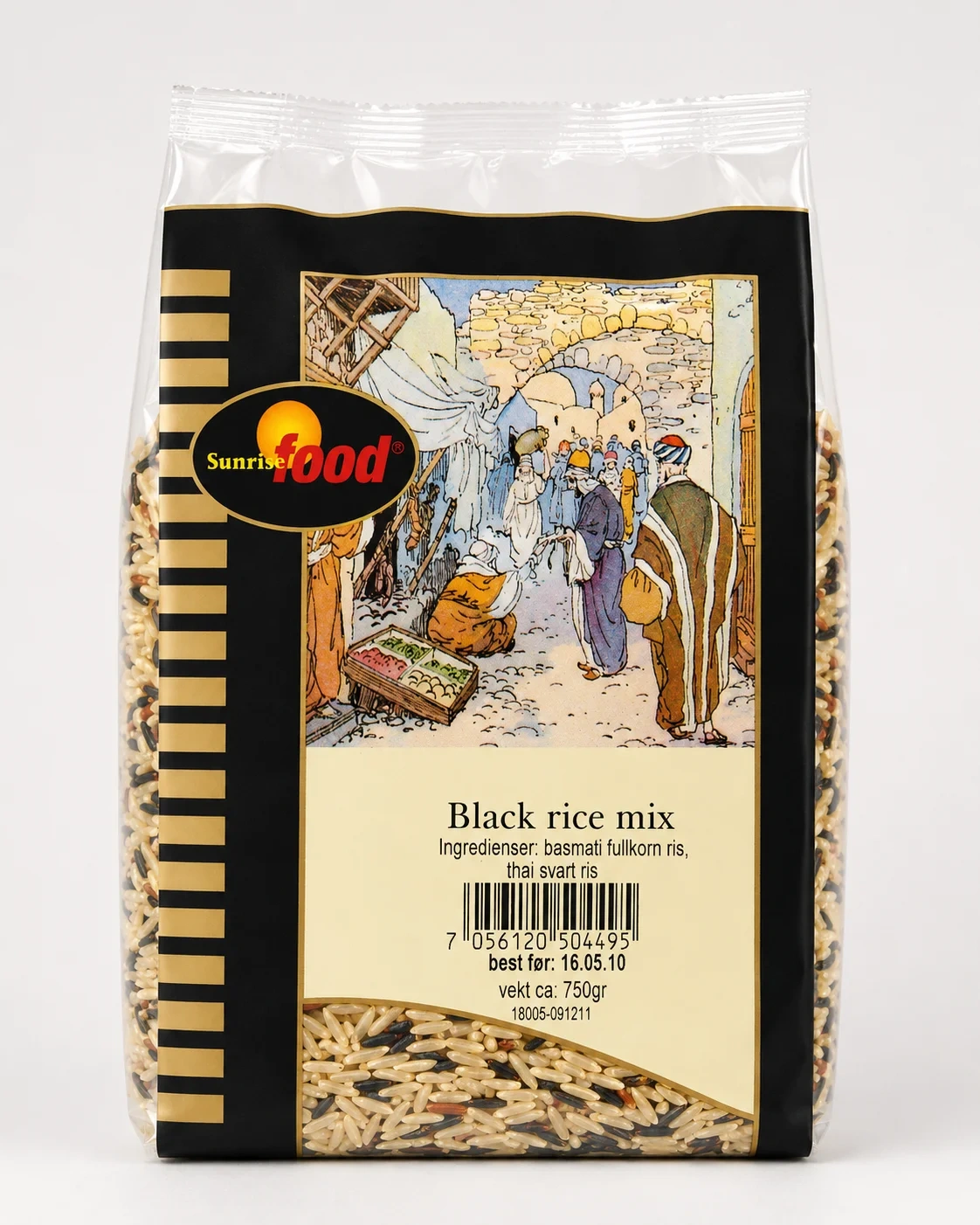 Sunrise Svart Ris Mix 650g