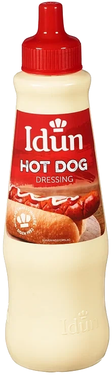 Idun dressing hot dog     830g