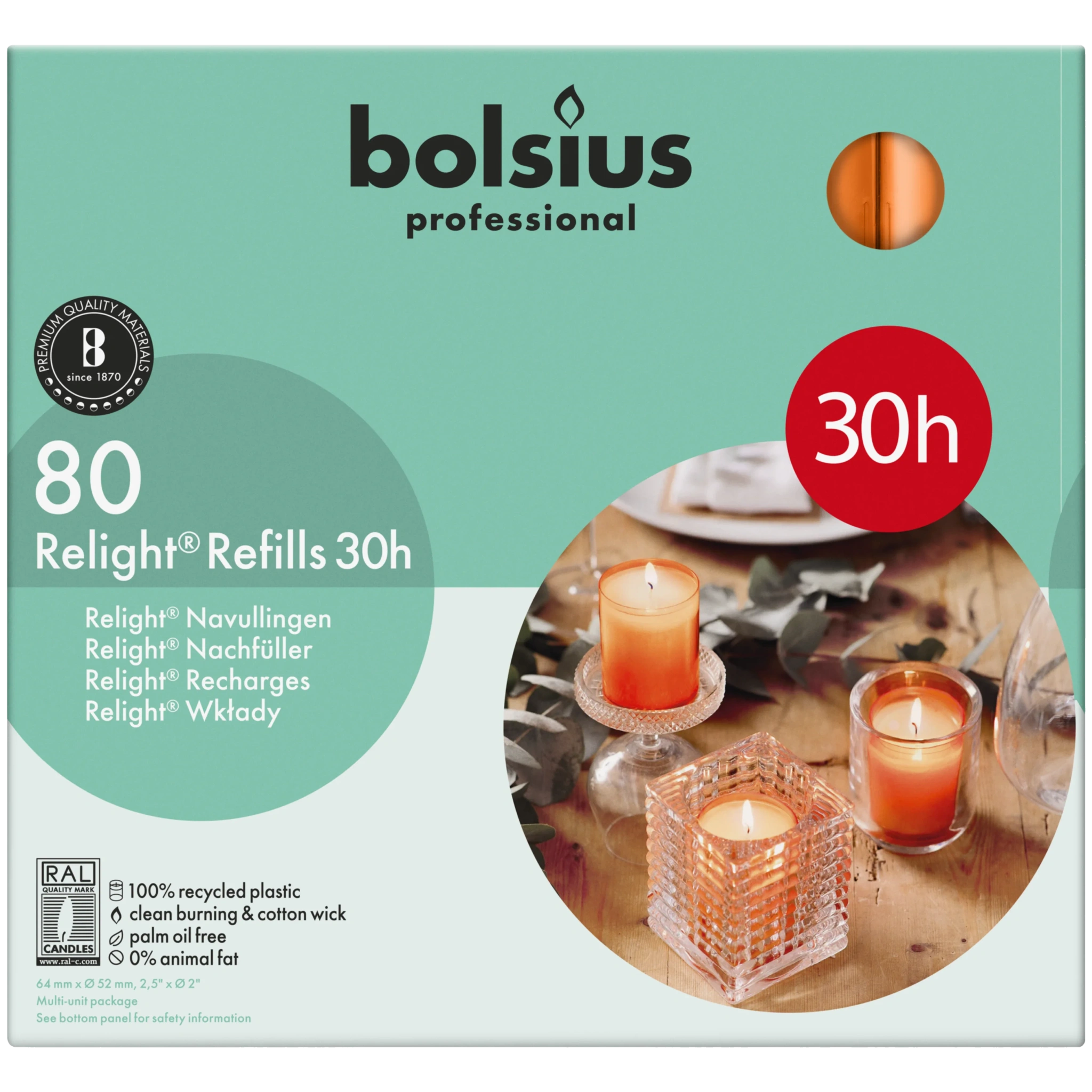Motivljus Orange
