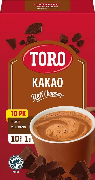 Rik drikk sjokolade øk. 10x32g