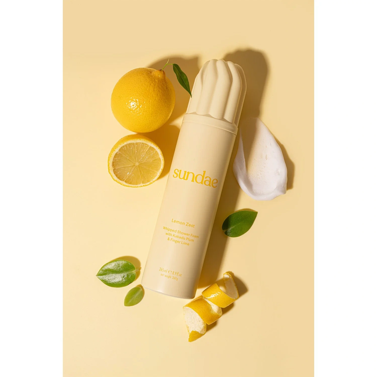 Sundae Body Lemon Zest Whipped Shower Foam 265 ml