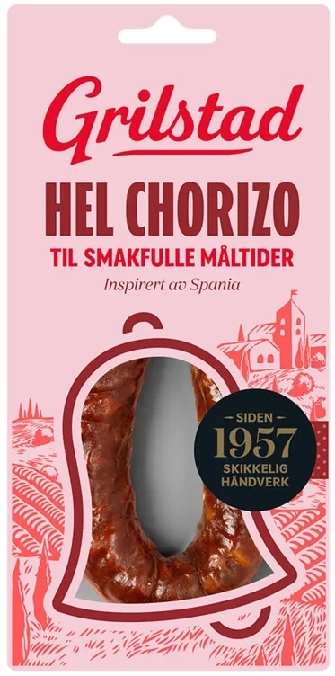 Chorizo i Ring 200g Grilstad