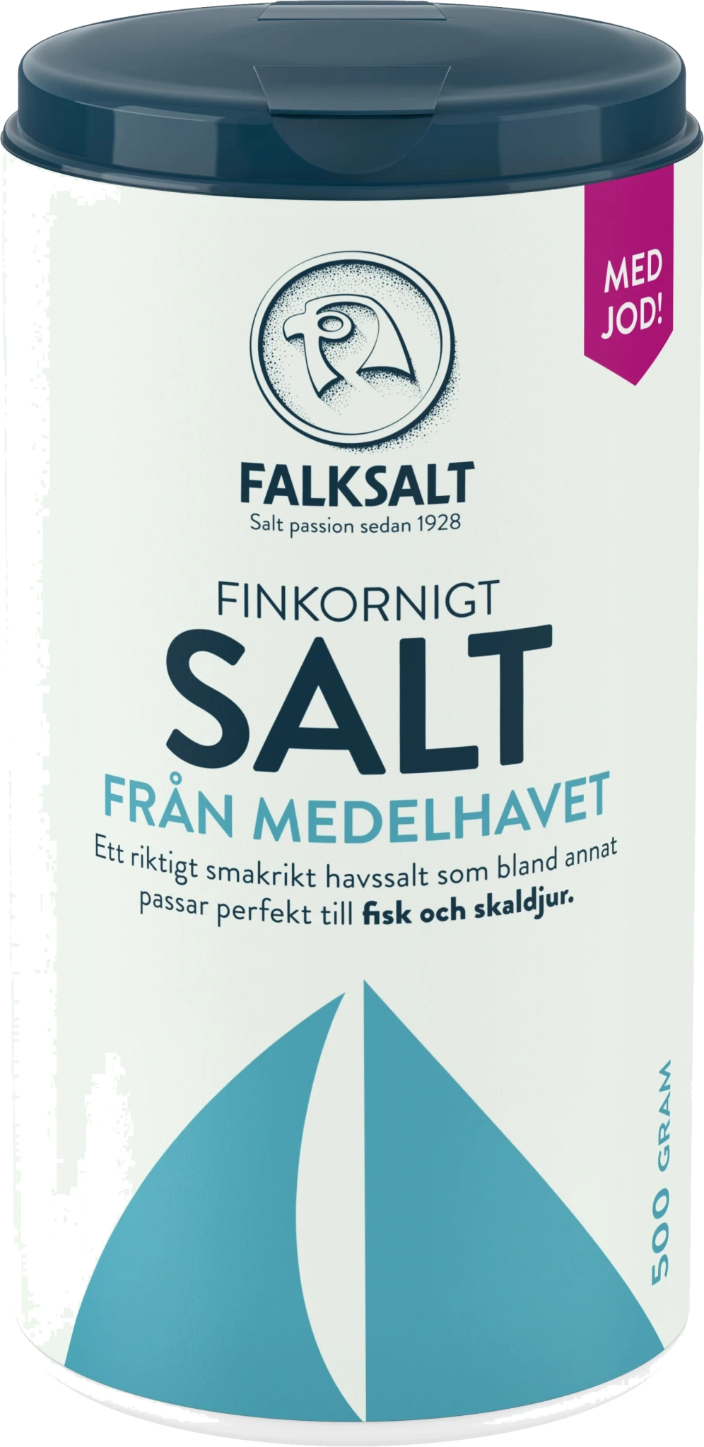 Finkornigt Salt från Havet, med jod