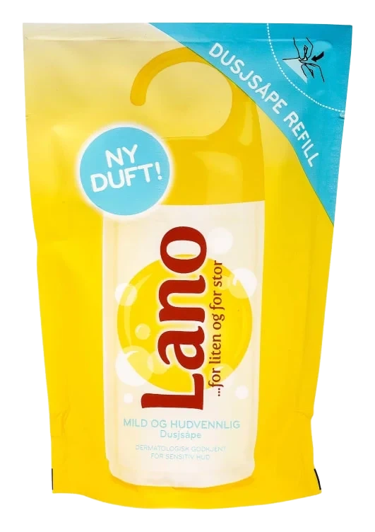 Lano Dusjsåpe 250ml Refill