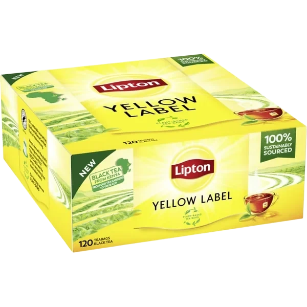 Lipton yellow label te m/konv. 100ps  180g