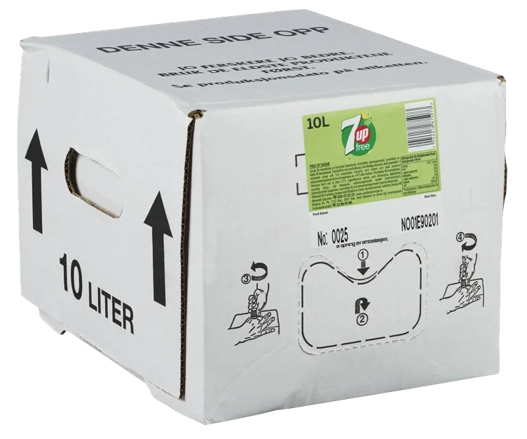 7up free postmix   10l