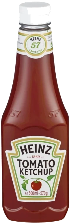 Ketchup sprutefl. heinz   570g