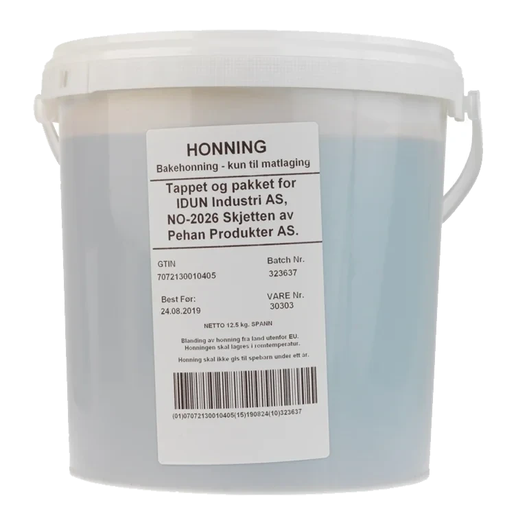 Honning flytende bøtte   12,5kg   stk