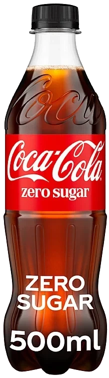 Coca-Cola Zero 0,5l flaske