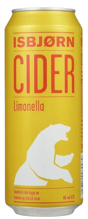 Isbjørn Cider Limonella 0,50l bx Mack