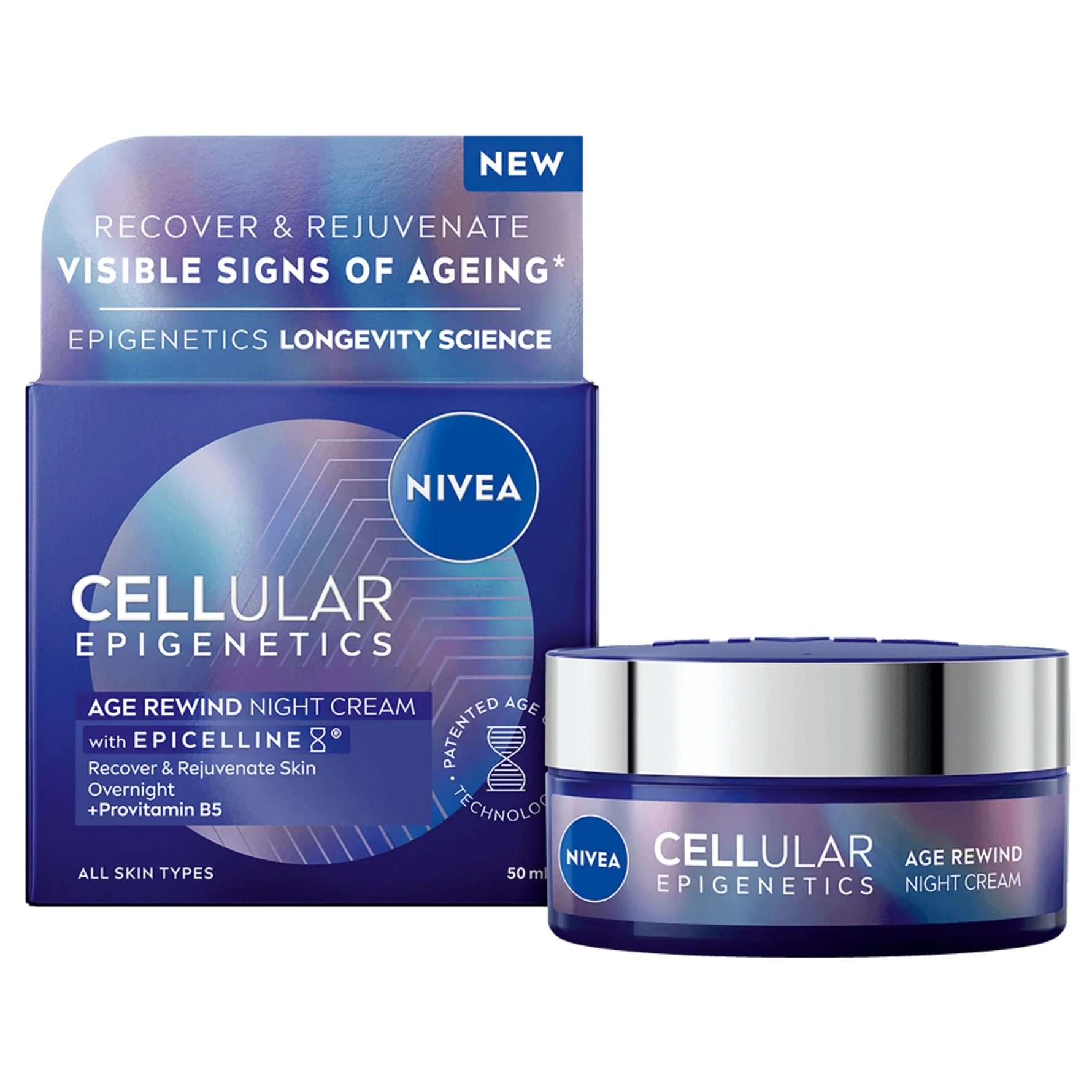 NIVEA Cellular Epigenetics Age Rewind Night Cream 50 ml