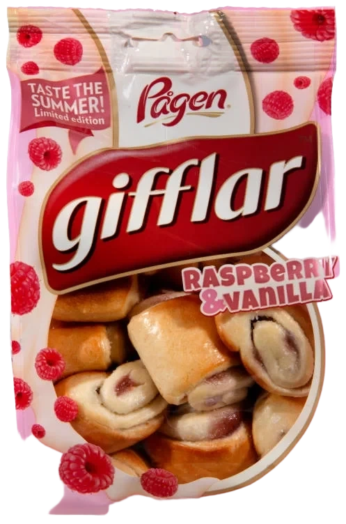 Gifflar Raspberry Vanilla 260g Pågen