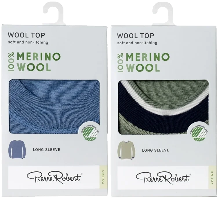 Wool Top Jr Mix Boy 21 146-152 Pierre-Robert