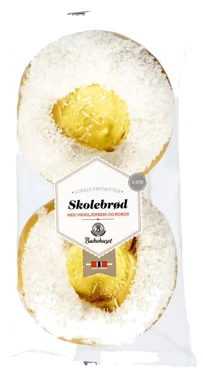 Skolebrød 2stk 280g Bakehuset