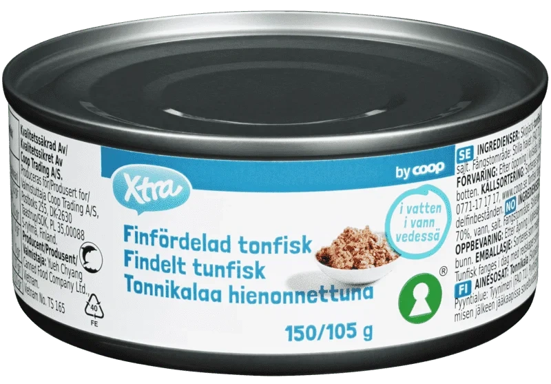 X-tra Tunfisk i Vann 150g