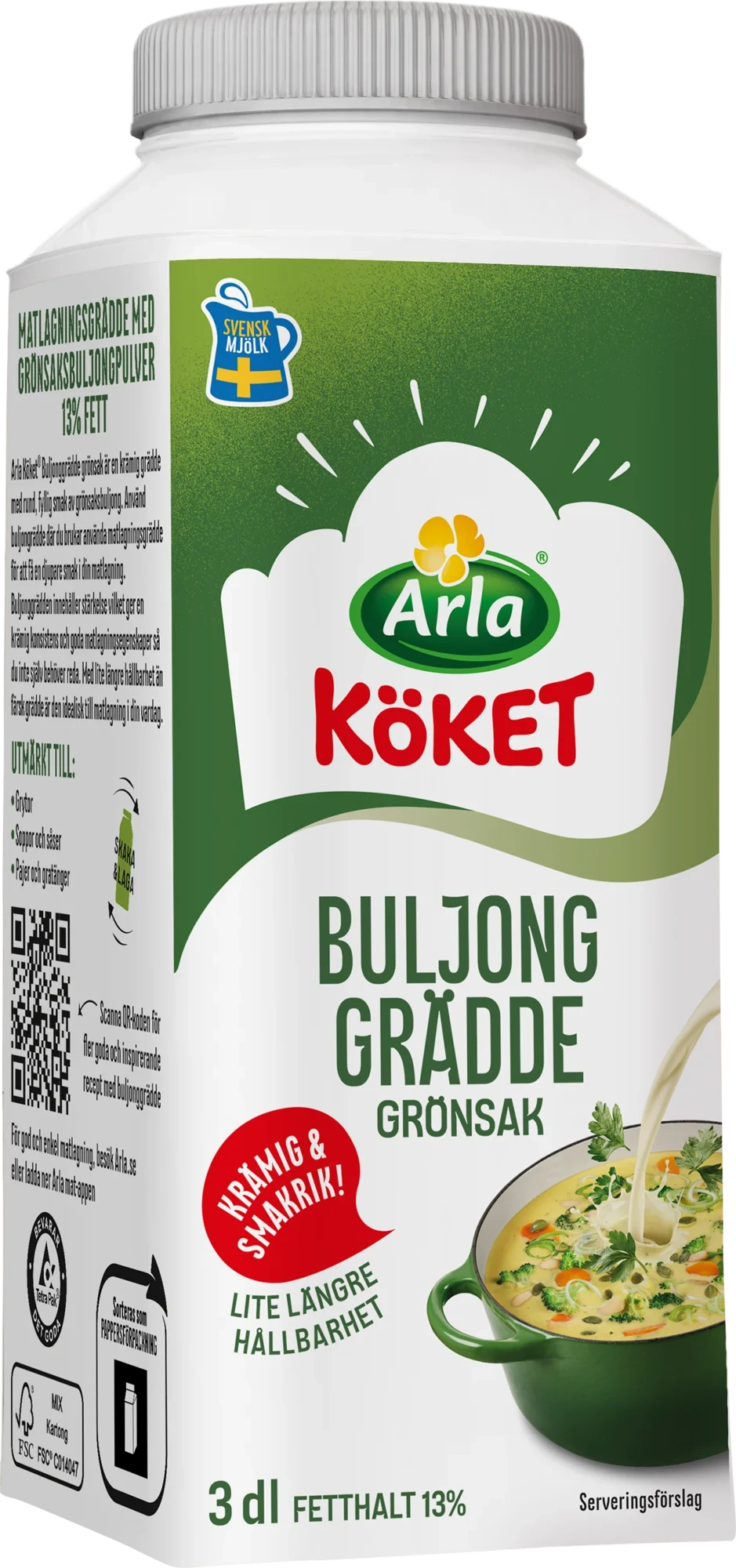 Buljonggrädde 13%