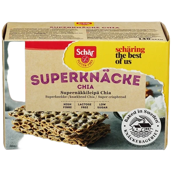 Schär Superknäcke Chia 140g