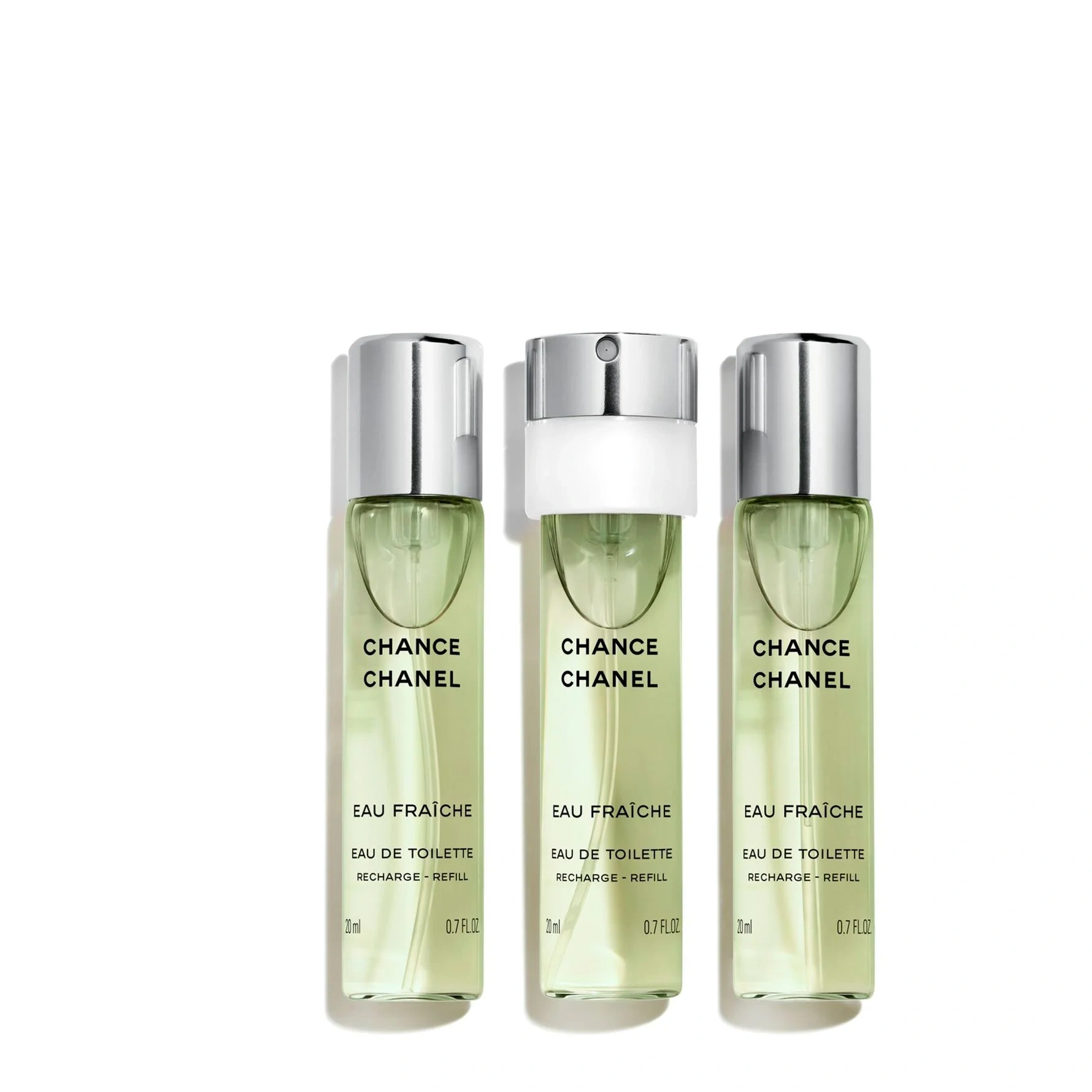 CHANEL EDT TWIST AND SPRAY 3 x 20 ml