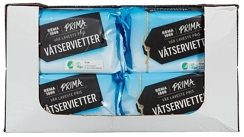 Våtservietter  baby   72stk