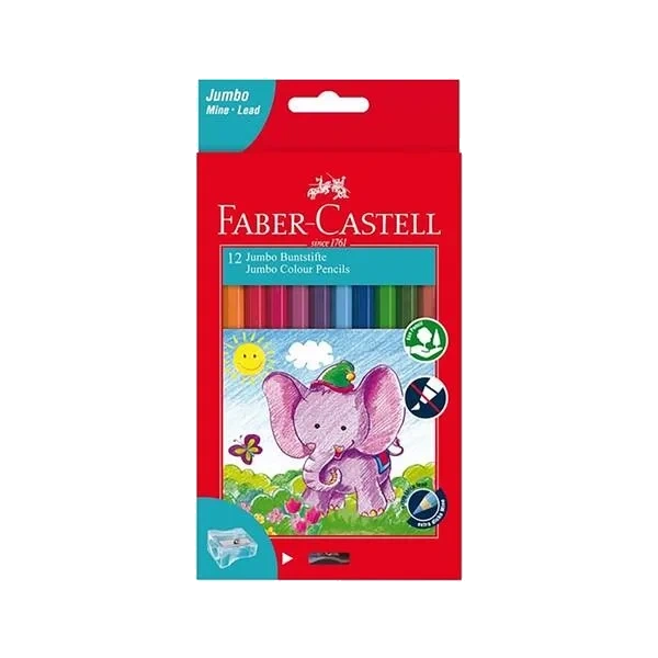 Jumbo Fargeblyanter - 12pk