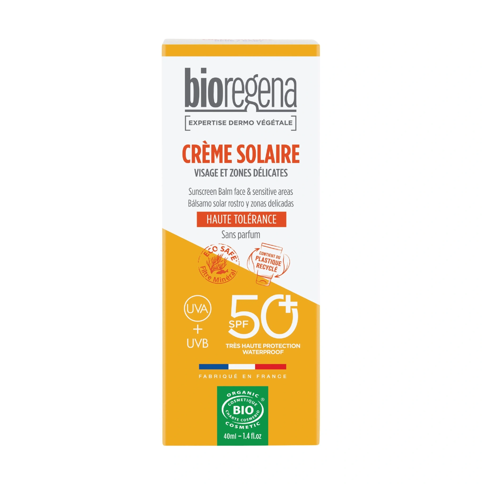 Bioregena Sunscreen Balm Face SPF50+, 40 ml