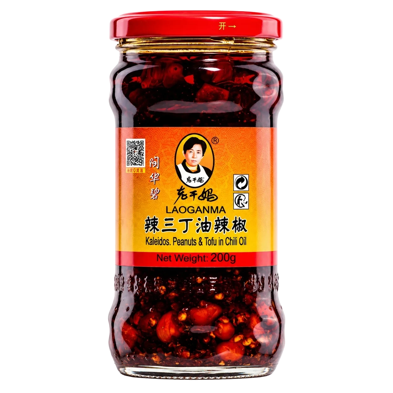Lao Gan Ma Kohlrabi Peanuts Tofu 280g