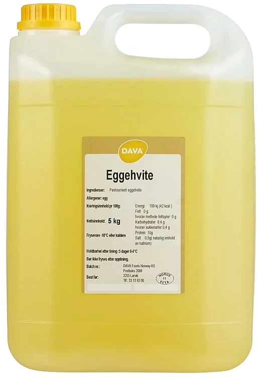Eggehvite, frys               5kg