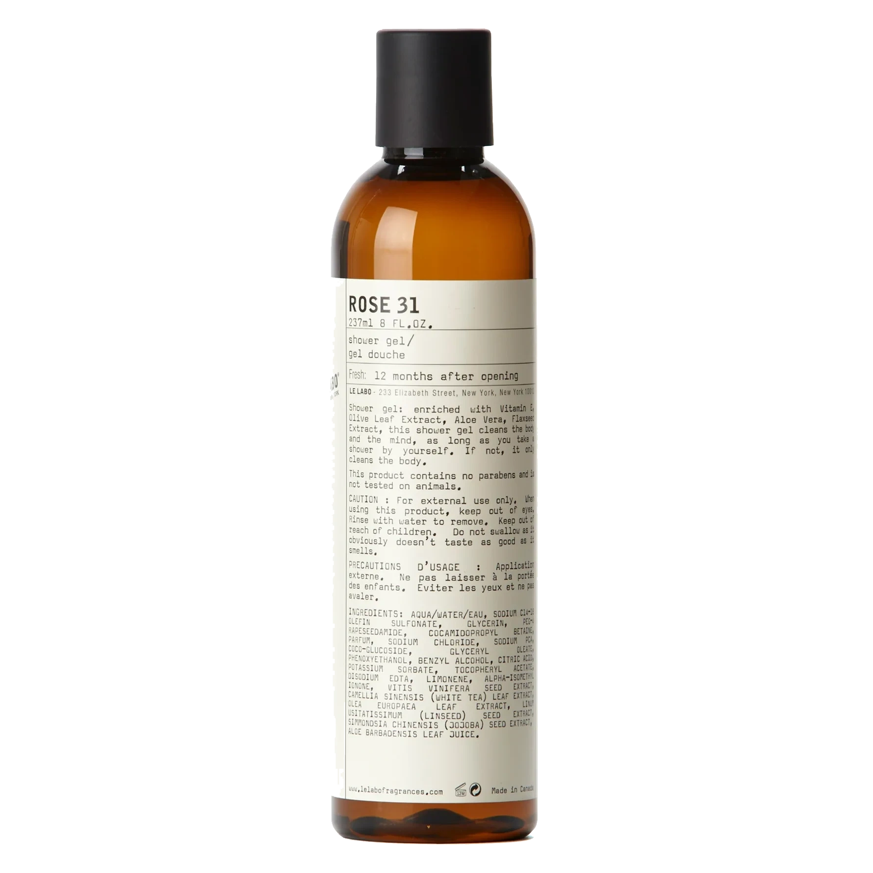 Le Labo Rose 31 Shower Gel 237 ml