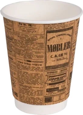 Kaffebeger Avisserien 12oz/35cl Dw, 600 stk