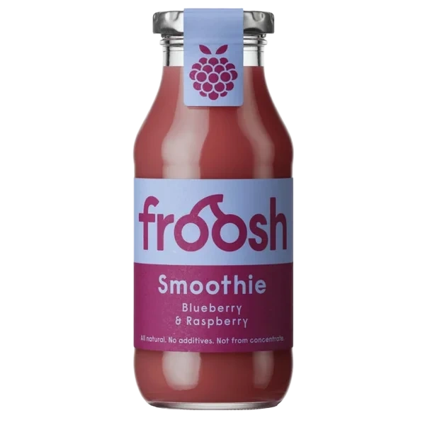 Froosh Blåbær&bringebær 250ml