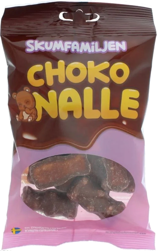 Skumfamiljen Chokonalle 70g