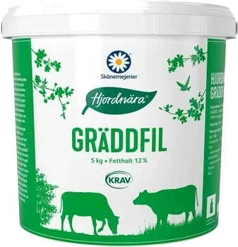 Ekologisk Gräddfil 12% KRAV