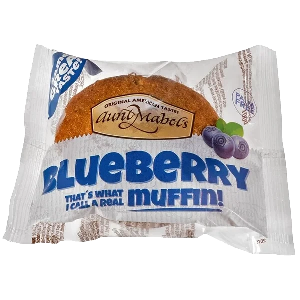 Muffins Blueberry 16x95g Eske Aunt Mabels