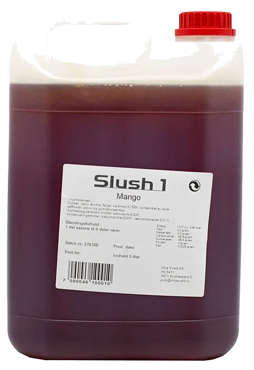 Dream slush mix mango   5l