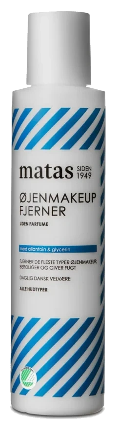 Matas Striber Eye Makeup Remover For All Skin Types Fragrance Free 125 ml
