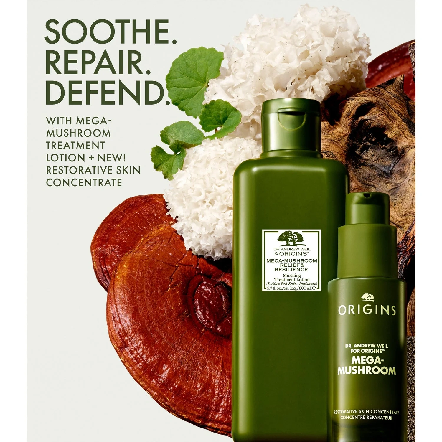 Origins Dr. Weil Mega- Mushroom Restorative Skin Concentrate