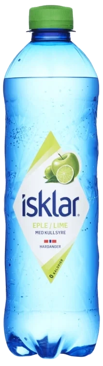 Isklar Sparkling Eple&Lime 0,5l